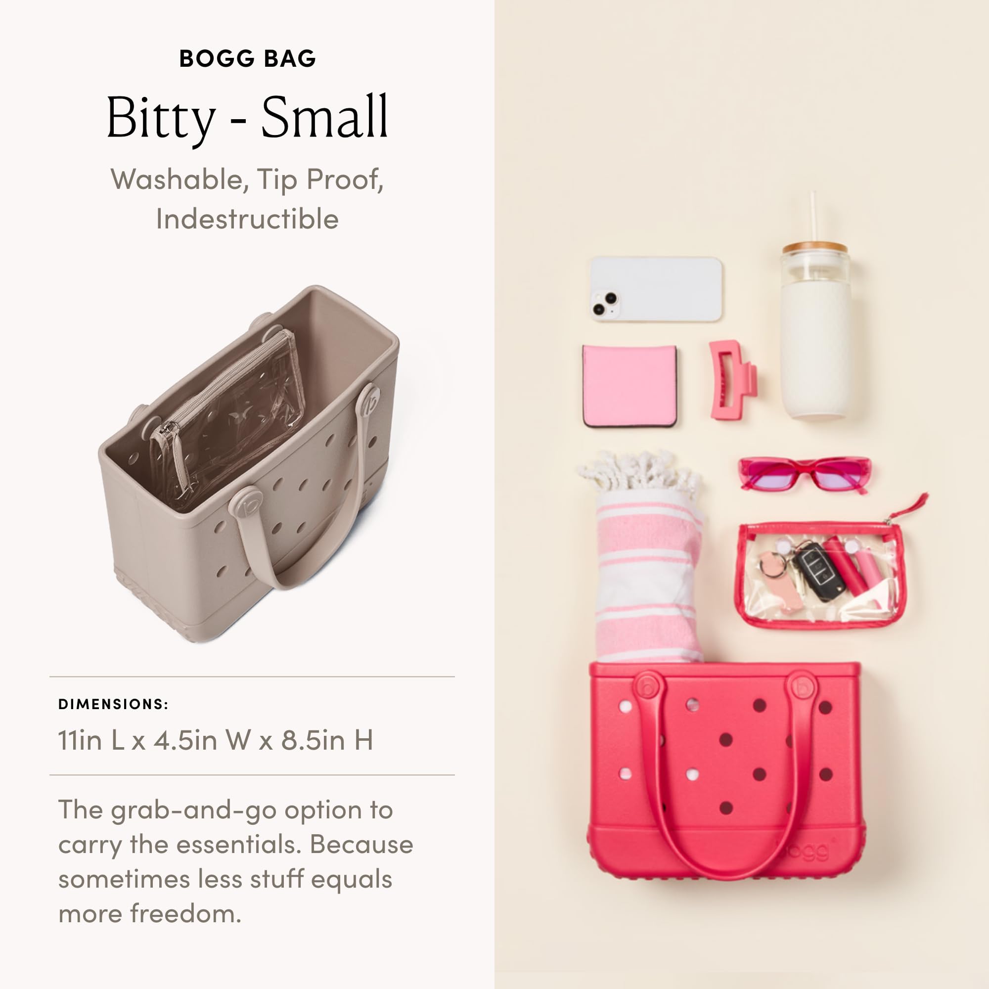 BOGG BAG Tote – 11" x 8.5" x 4.5"
