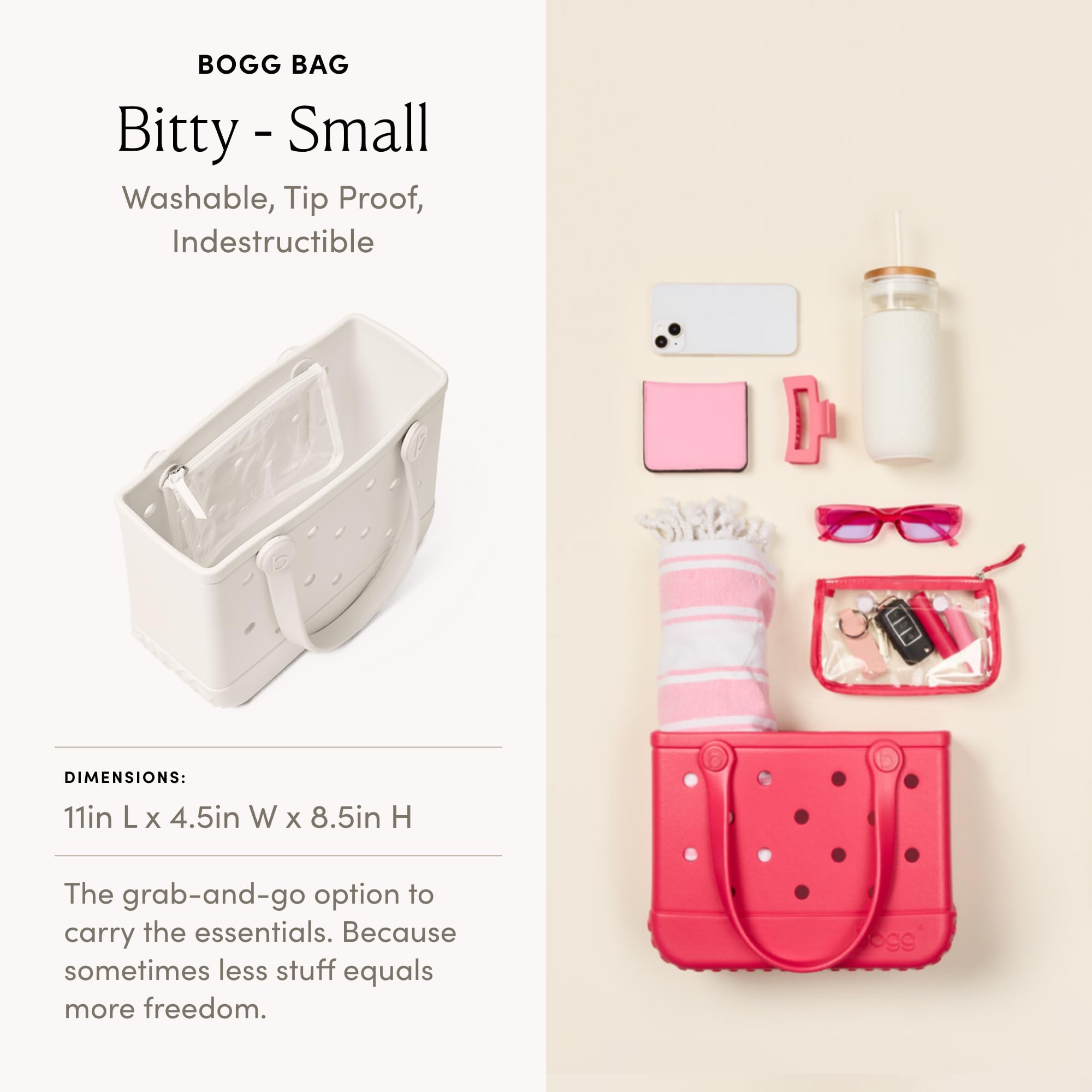 BOGG BAG Tote – 11" x 8.5" x 4.5"