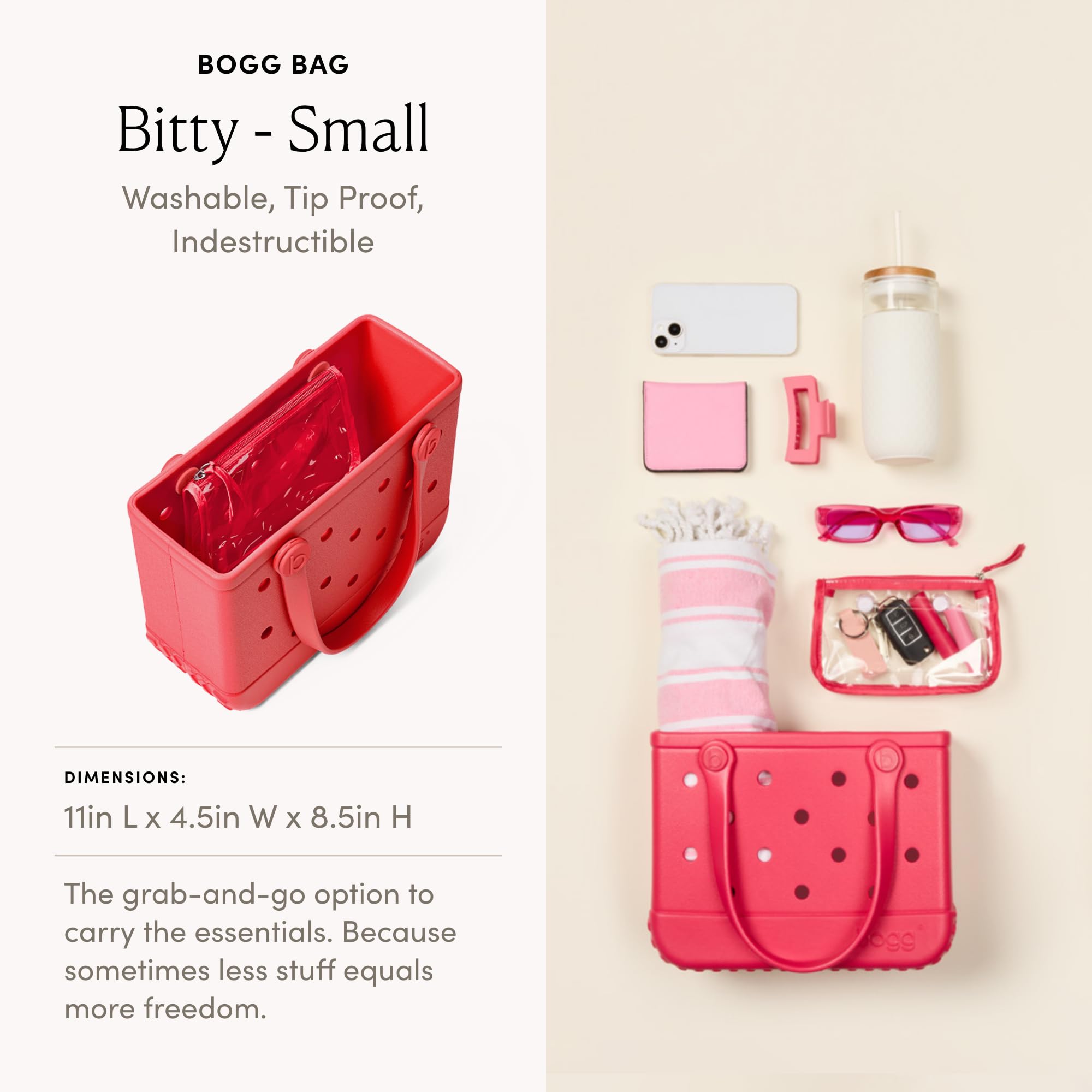 BOGG BAG Tote – 11" x 8.5" x 4.5"