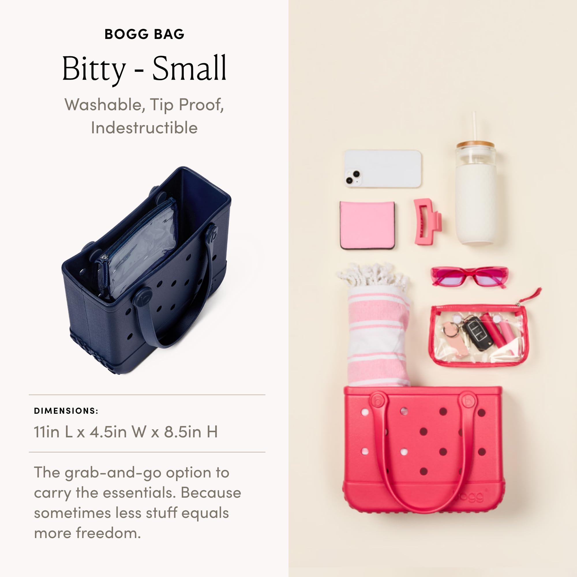 BOGG BAG Tote – 11" x 8.5" x 4.5"