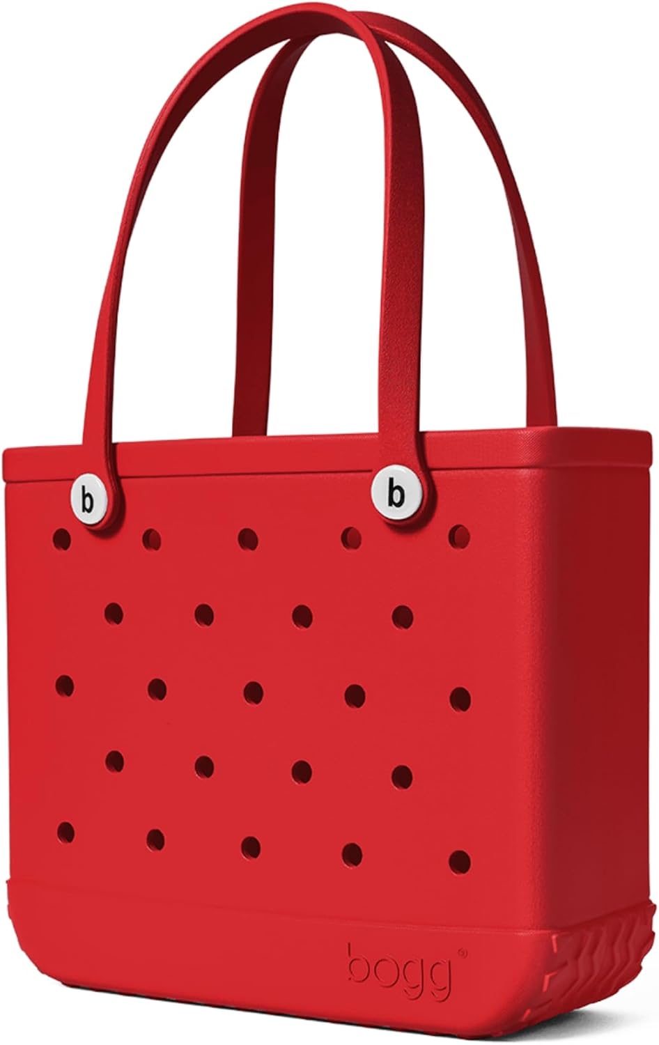 BOGG BAG - Tote for Beach, Pool, Boat, Sports - All Purpose EVA - White Buttons