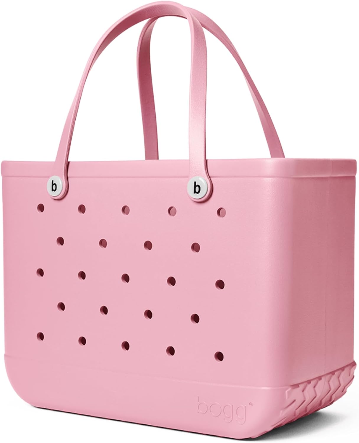 BOGG BAG - Tote for Beach, Pool, Boat, Sports - All Purpose EVA - White Buttons