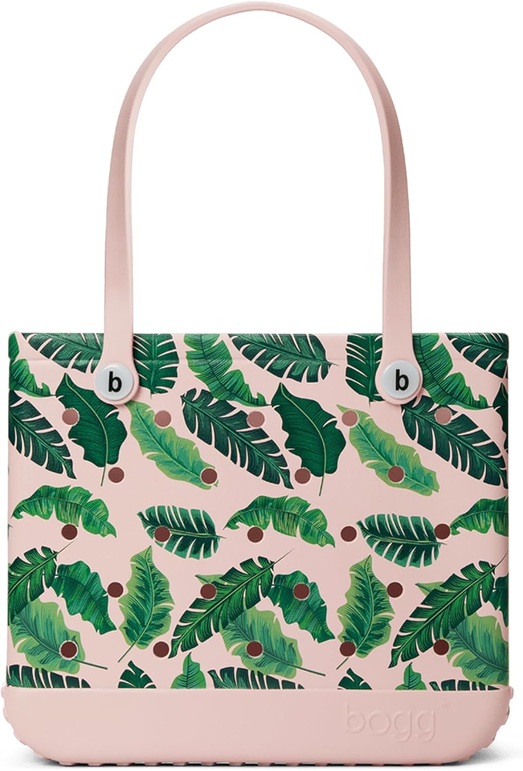 BOGG BAG - Tote for Beach, Pool, Boat, Sports - All Purpose EVA - White Buttons