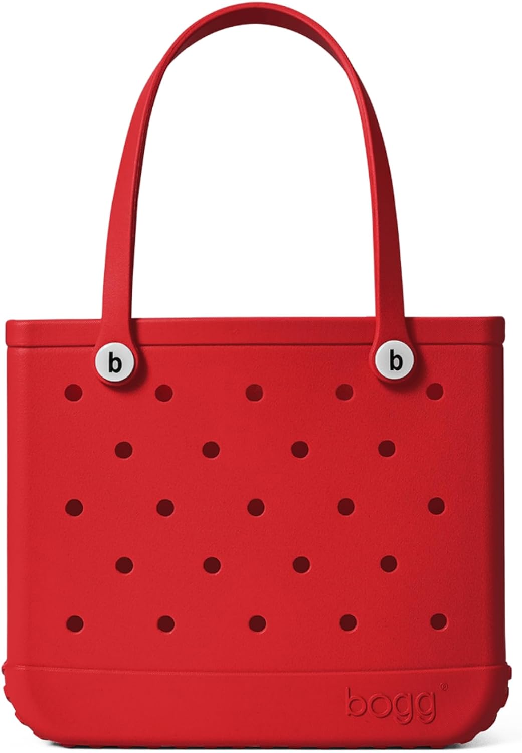 BOGG BAG - Tote for Beach, Pool, Boat, Sports - All Purpose EVA - White Buttons