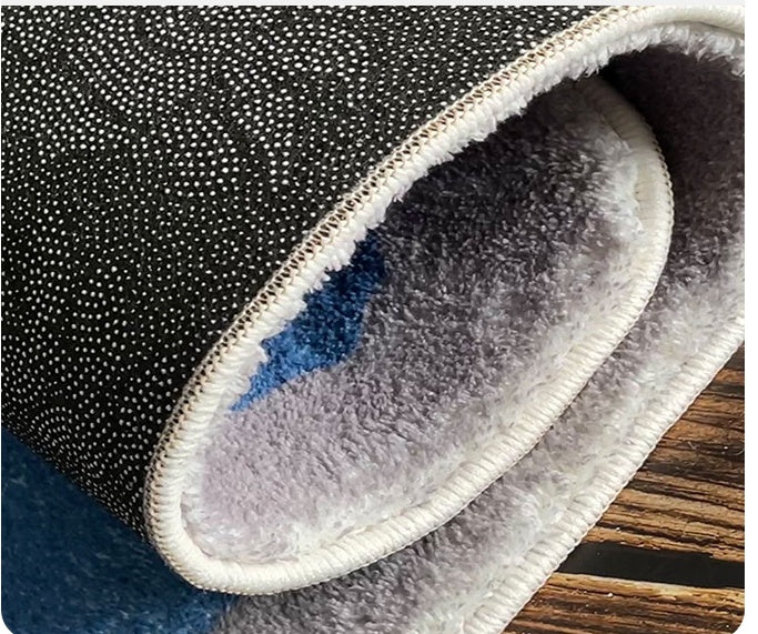 Japanese Minimalist Immitation Cashmere Living Room Carpet
