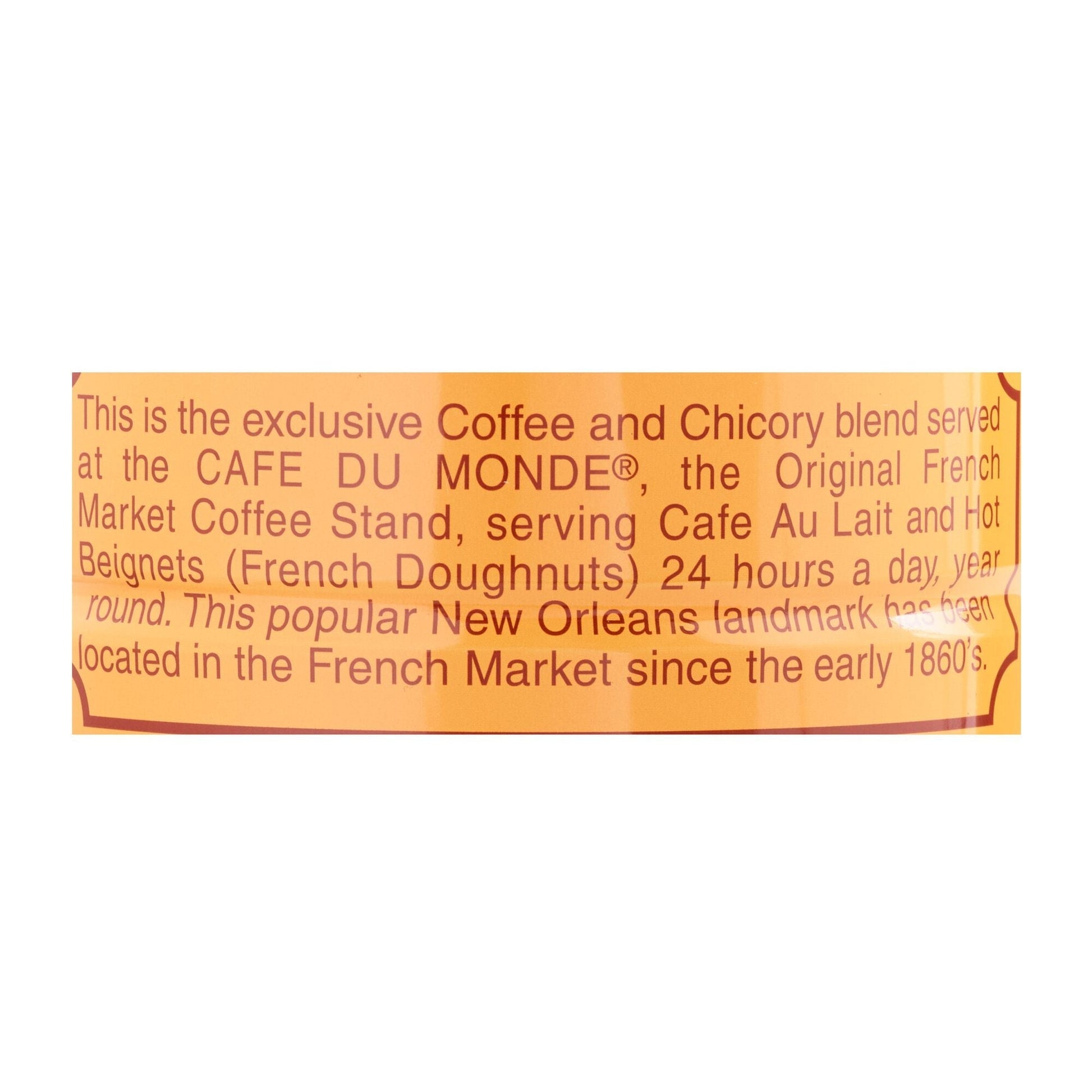 Cafe Du Monde Coffee Chicory, 15 Ounce Ground - Pinsot