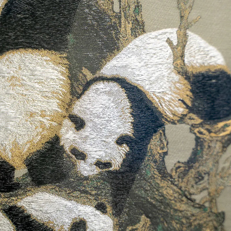 Shu Jiang Jin Yuan Silk Scroll – Framed Chinese Painting for Home Decor