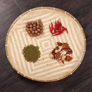 Handmade Bamboo Drying Tray Decorative Sieve