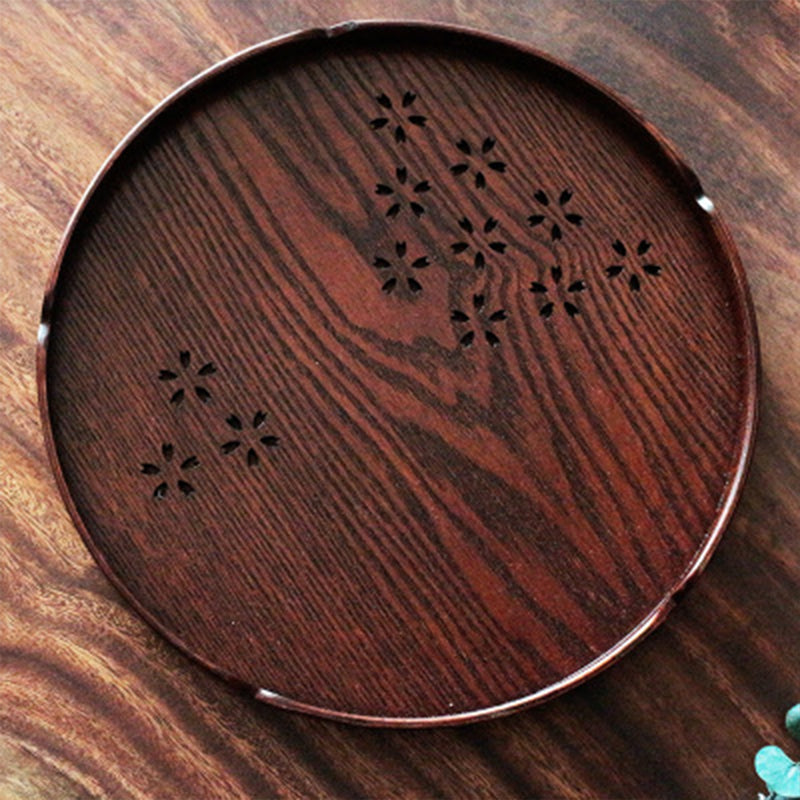 Shallow Sakura Japanese Fruit Plate