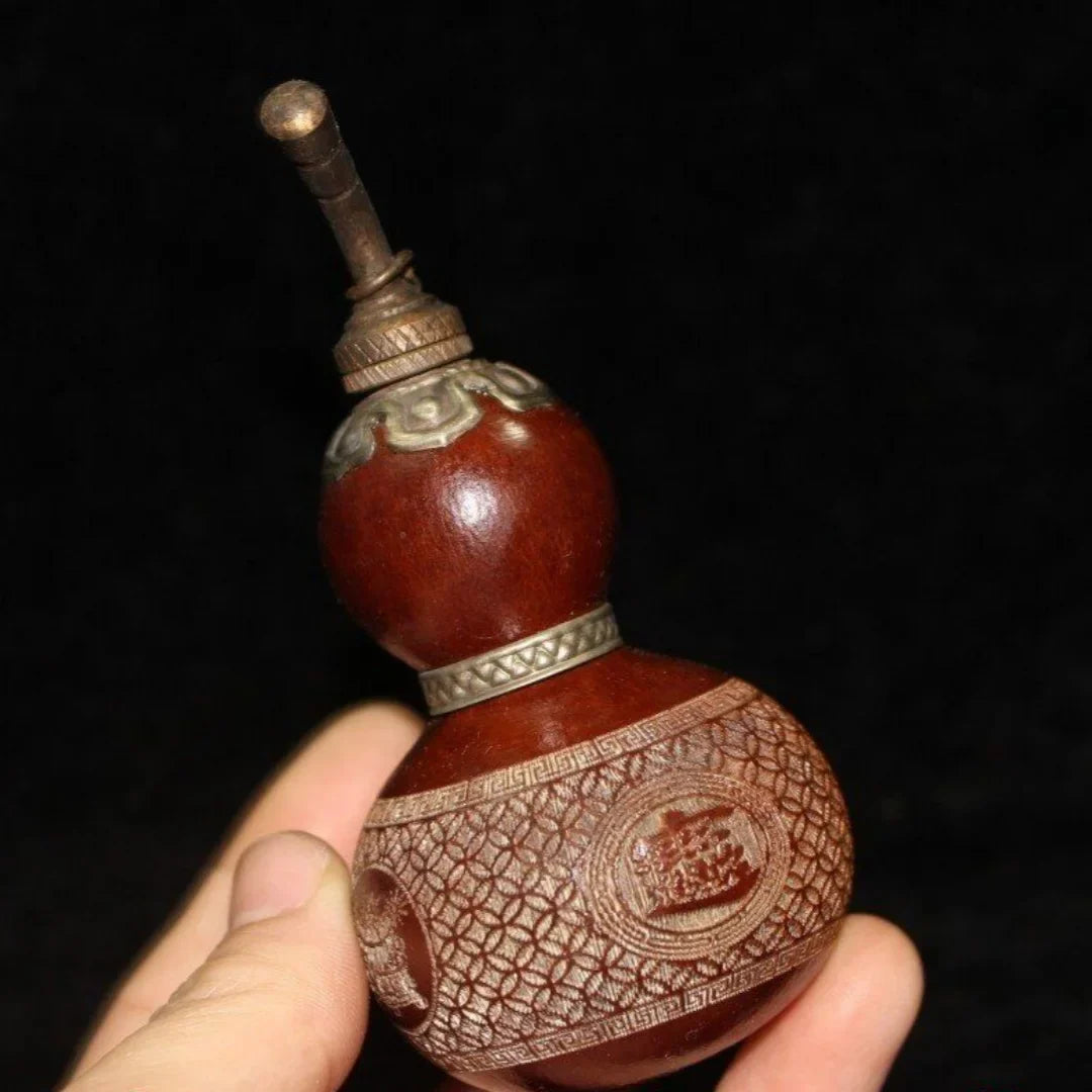 Chinese Natural Gourd Snuff Bottle