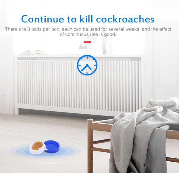 Cockroach Killer Bait Stickers for Effective Control