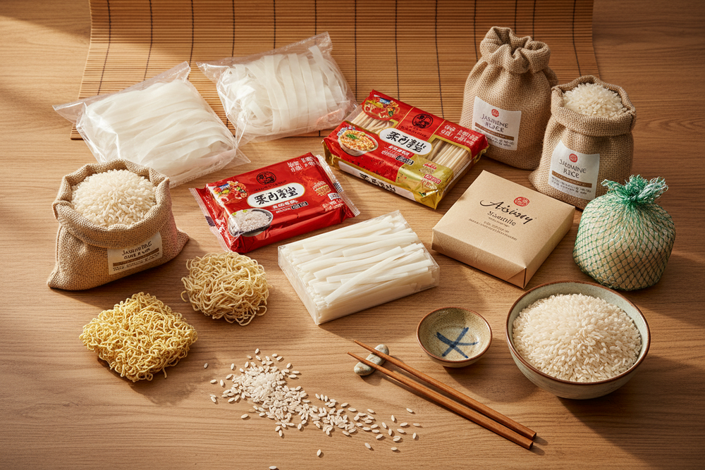 Asian Noodles & Rice