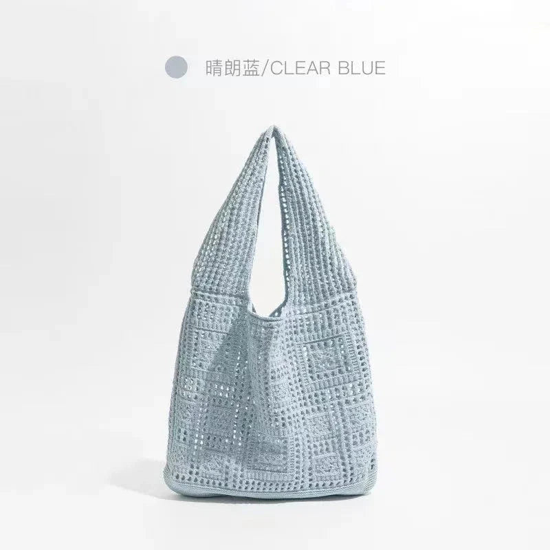 Crochet Tote Bag, Fairy Hobo Bag