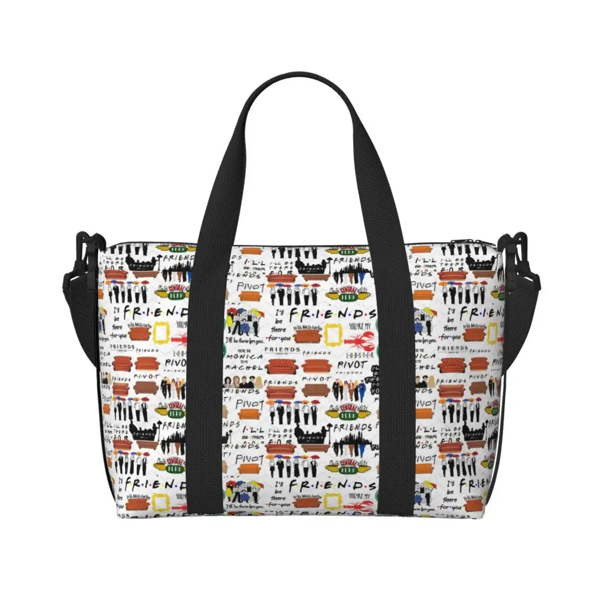 Custom Funny Friends TV Show Tote
