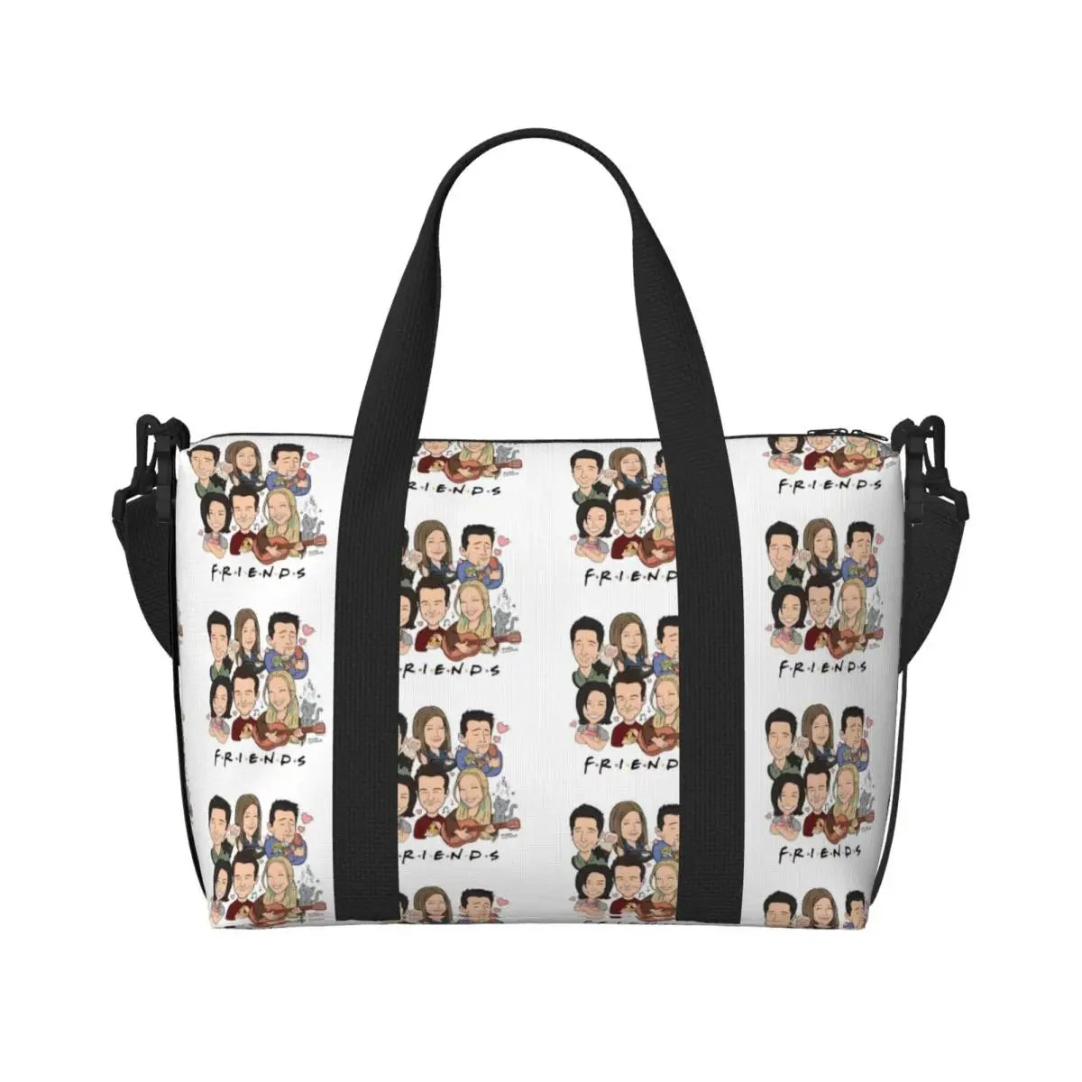Custom Funny Friends TV Show Tote