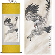 Eagle   painting   Chinese Art Painting Home Office Decoration Chinese eagle painting eaglePrinted painting