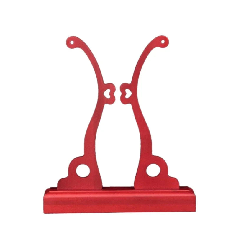 Elegant Chinese Style Bamboo Fan Stand Holder Bracket Rack for Home Office Decor