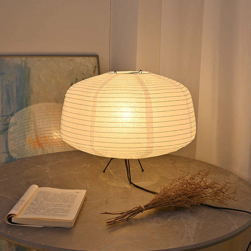 Japanese Style Xuan Paper Bedside Lamp