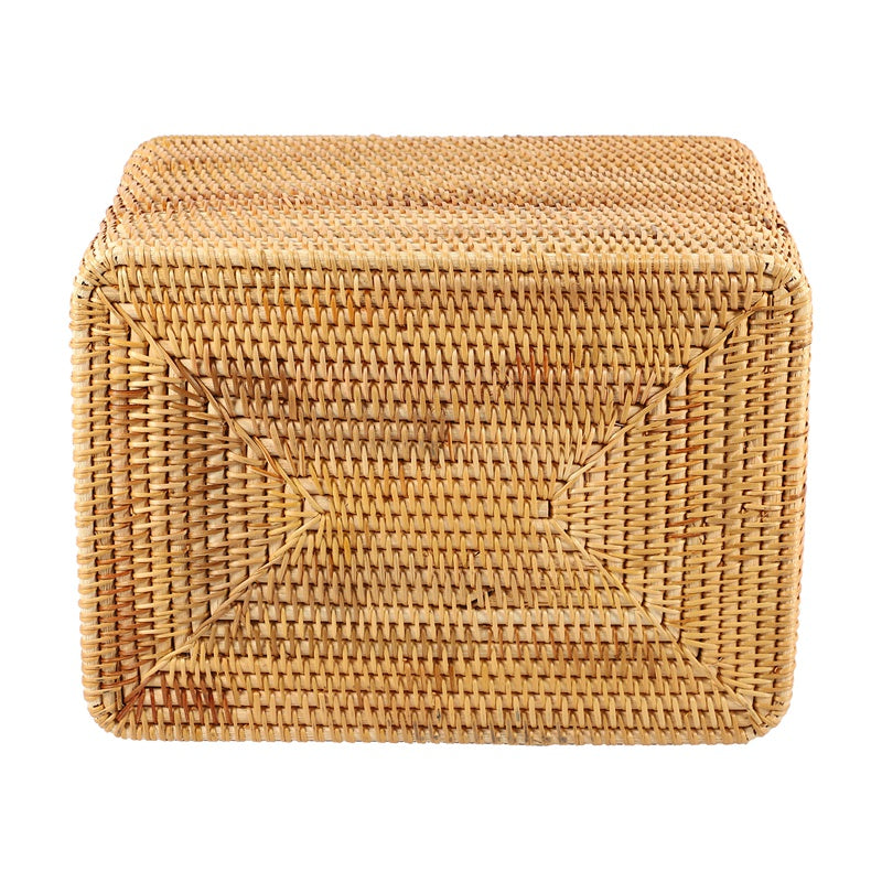 Handmade Vietnamese Rattan Storage Basket – Natural Organizer