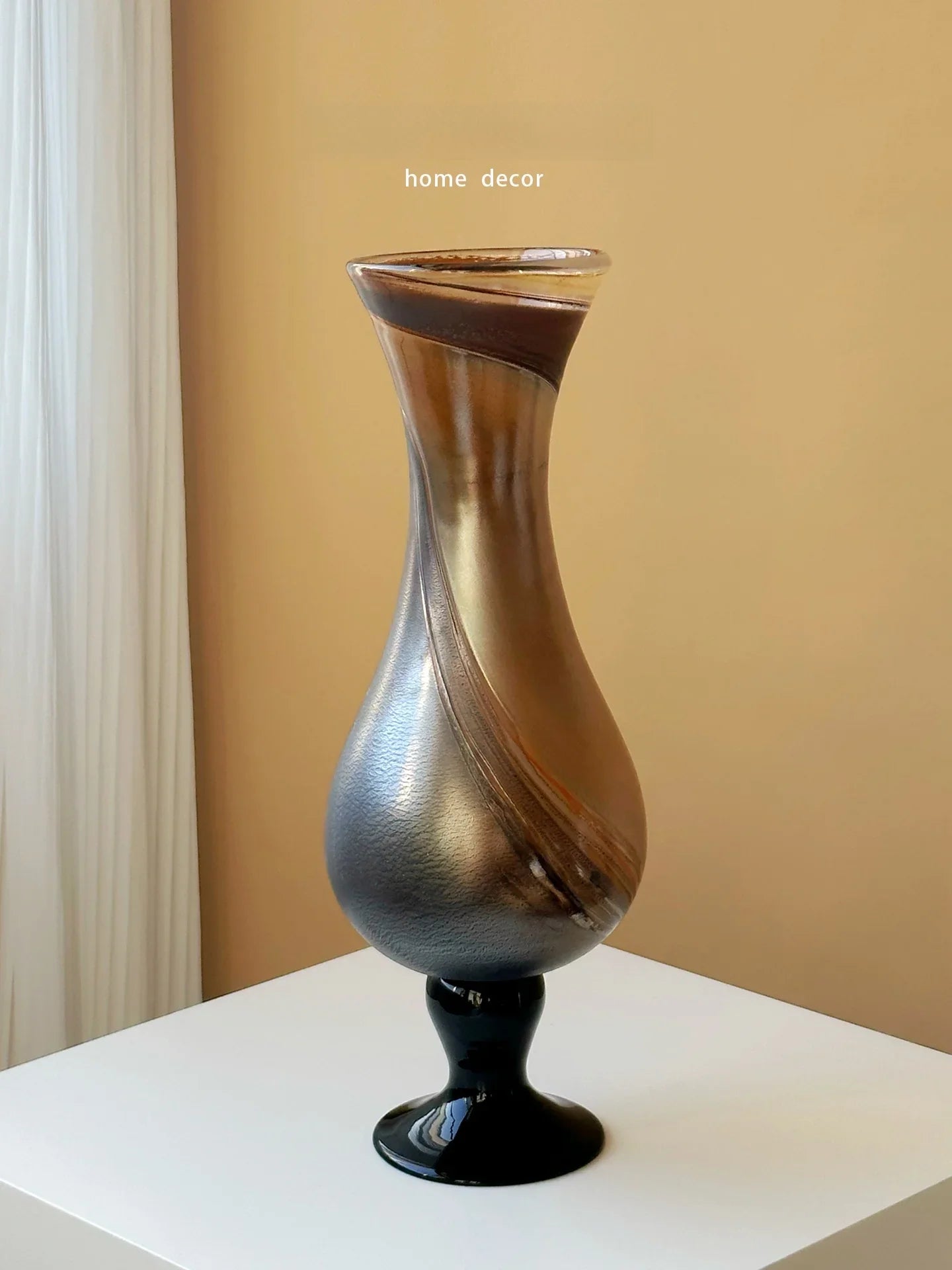 Luxury New Chinese Style Retro Glass Vase