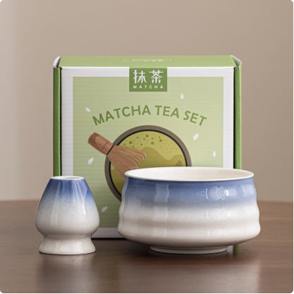 Ceramic Matcha Bowl Ceramic with Accessories