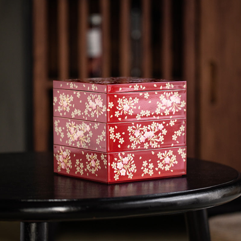 Japanese-Style Multi-Layer Jewelry Box – Elegant Wedding & Keepsake Gift