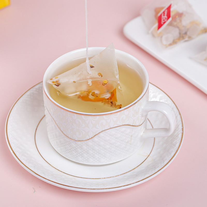 Pineapple Osmanthus Snow Pear Tea Triangle Dried Kumquat Osmanthus Snow Pear 15 Tea Bags
