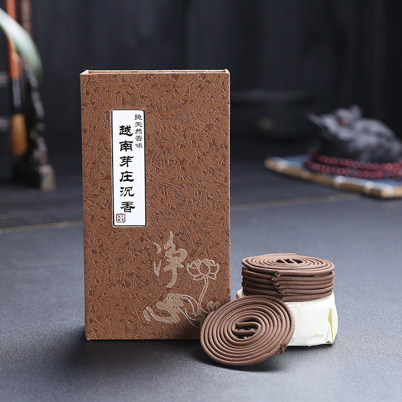 Vietnam Nha Trang Agarwood White Sandalwood Aroma Therapy Incense Coils