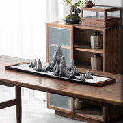 Zen Ceramic Rockery Sand Table Decoration