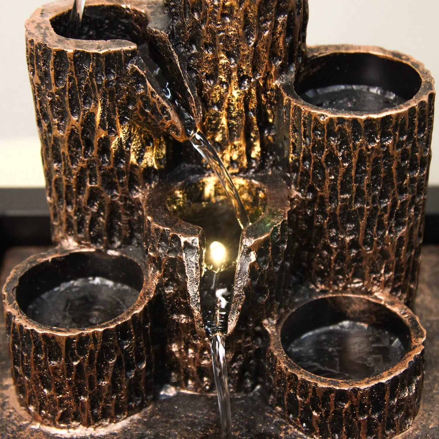 Table Waterfall Fountain Feng Shui Water Fountain