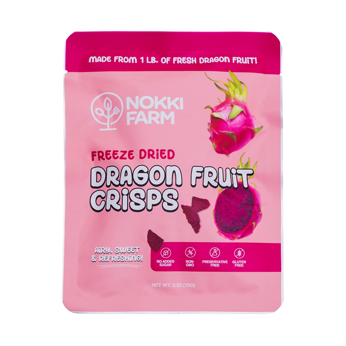 Freeze-Dried Red Dragon Fruit