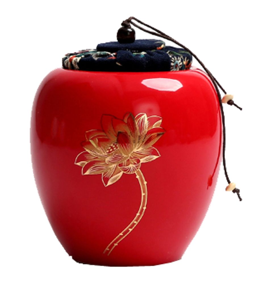 The Jade Mist: Glazed Celadon Tea Caddy
