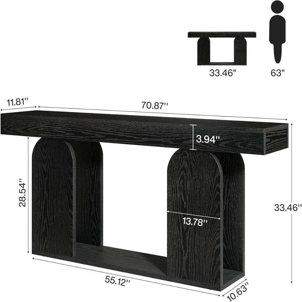 Modern Narrow Console Table (Extra Long)