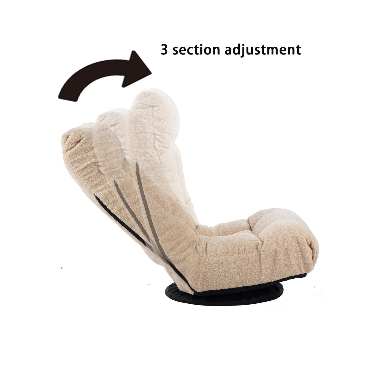 Adjustable Lazy Reclining Tatami Chair for Comfort and Style