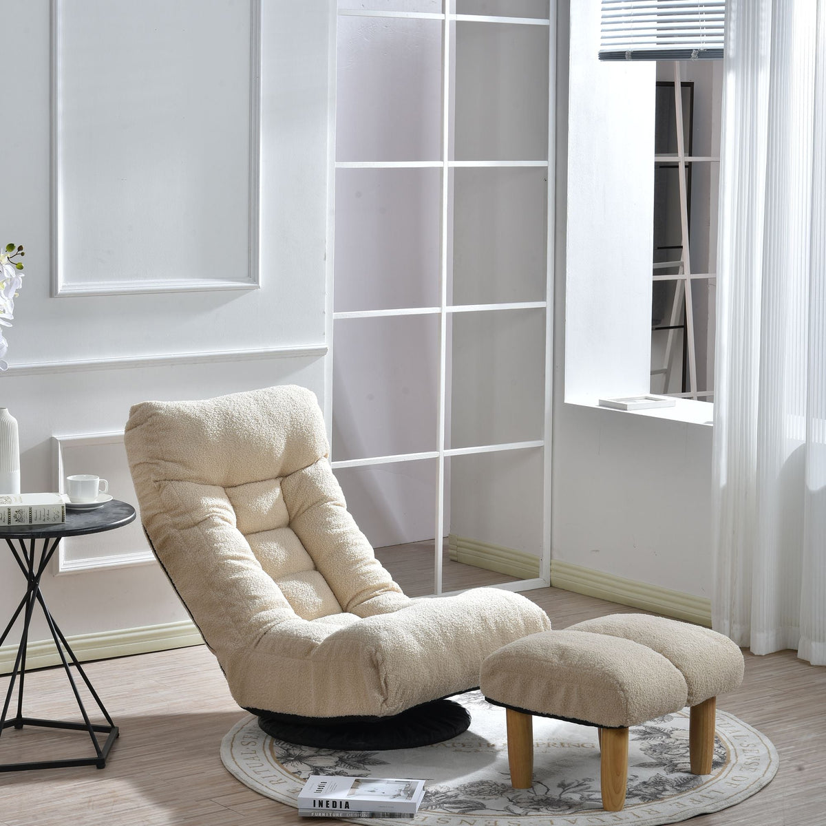 Adjustable Lazy Reclining Tatami Chair for Comfort and Style