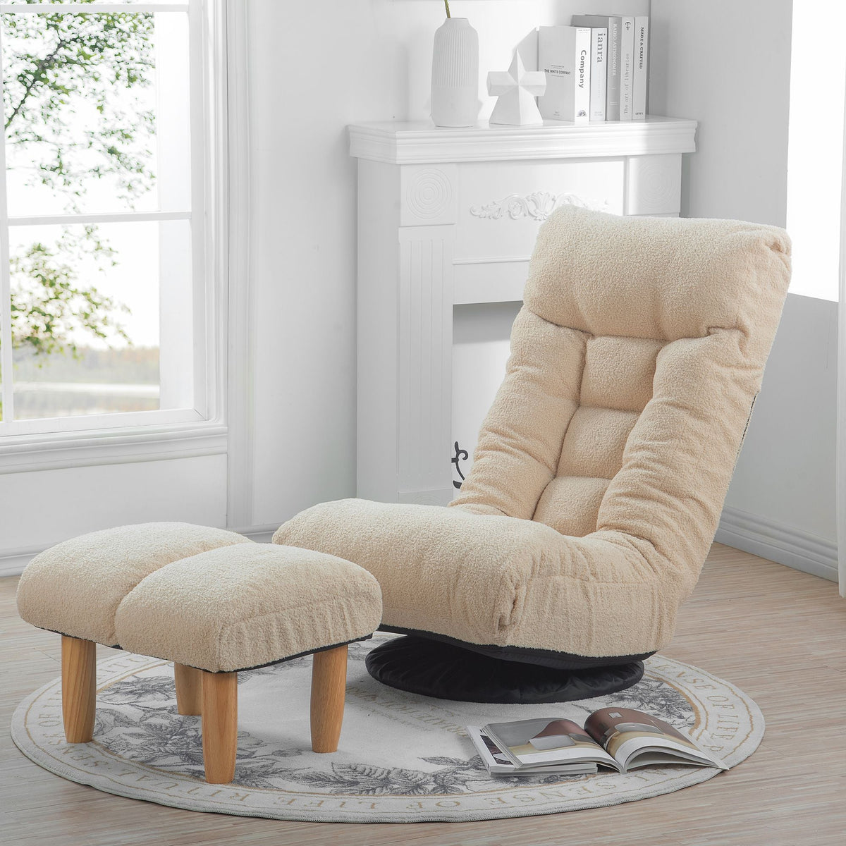 Adjustable Lazy Reclining Tatami Chair for Comfort and Style
