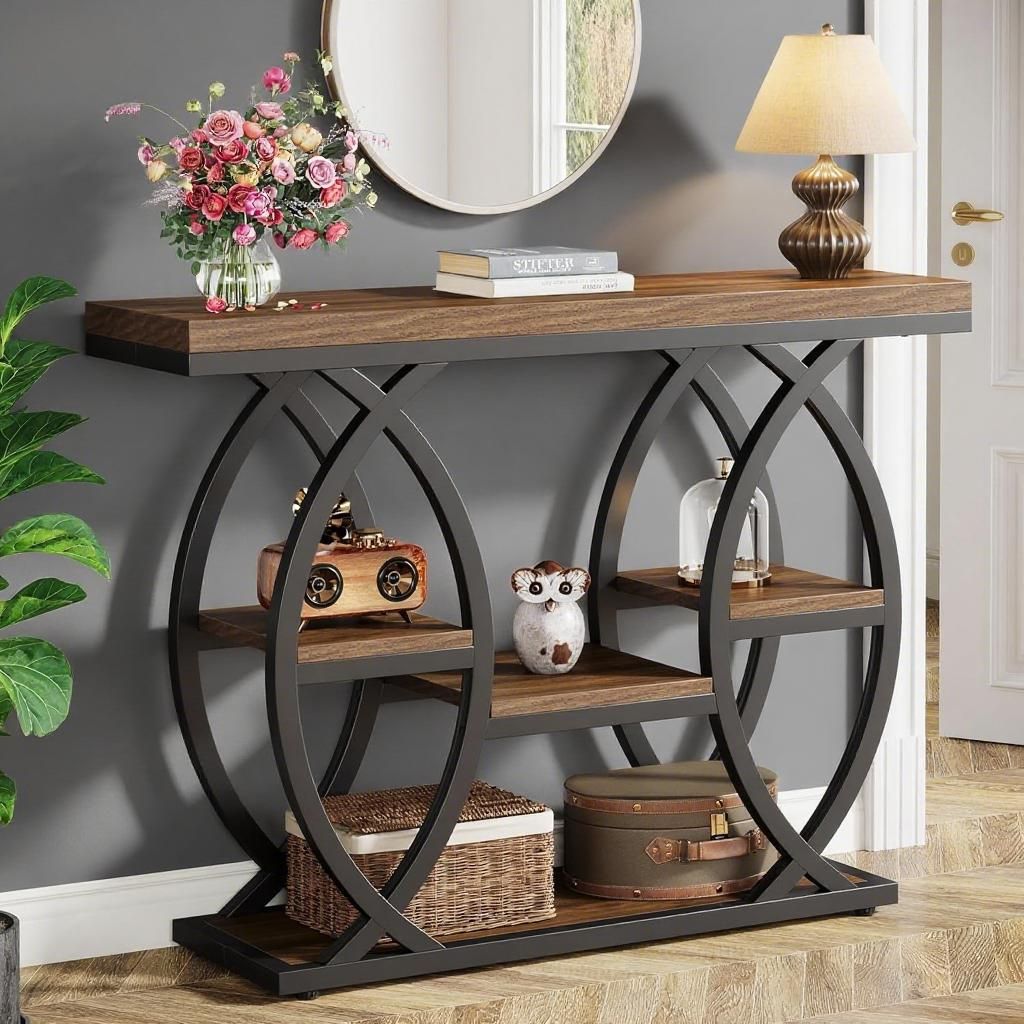Contemporary Chinese Sofa Console Table with Elegant Design