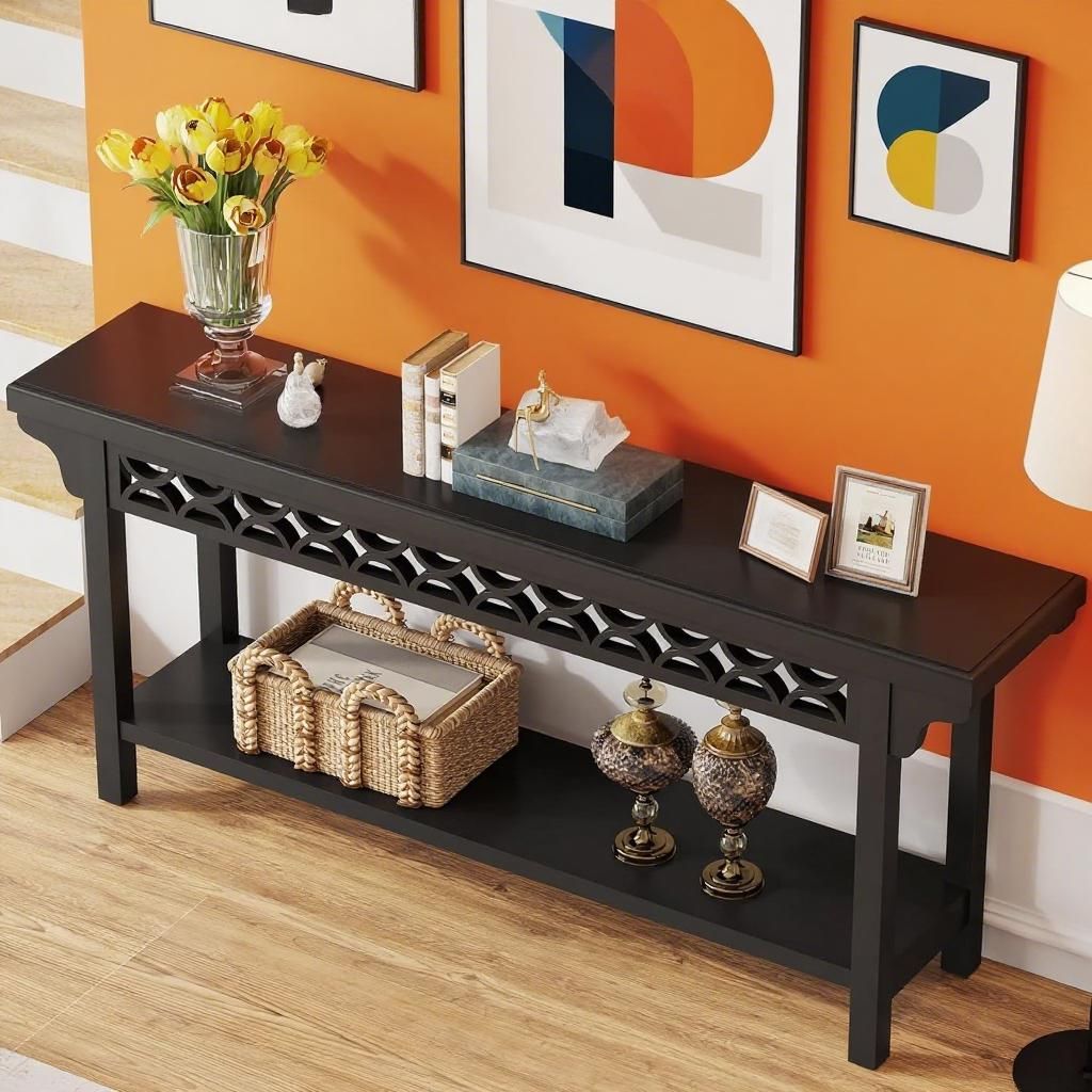 Console Table Entryway Table in Traditional Design