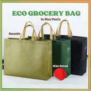 Durable Water Resistant Eco Grocery Bag