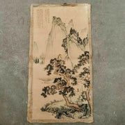 Chinese Calligraphy & Landscape Scroll – “Chen Shaomei” Style Painting