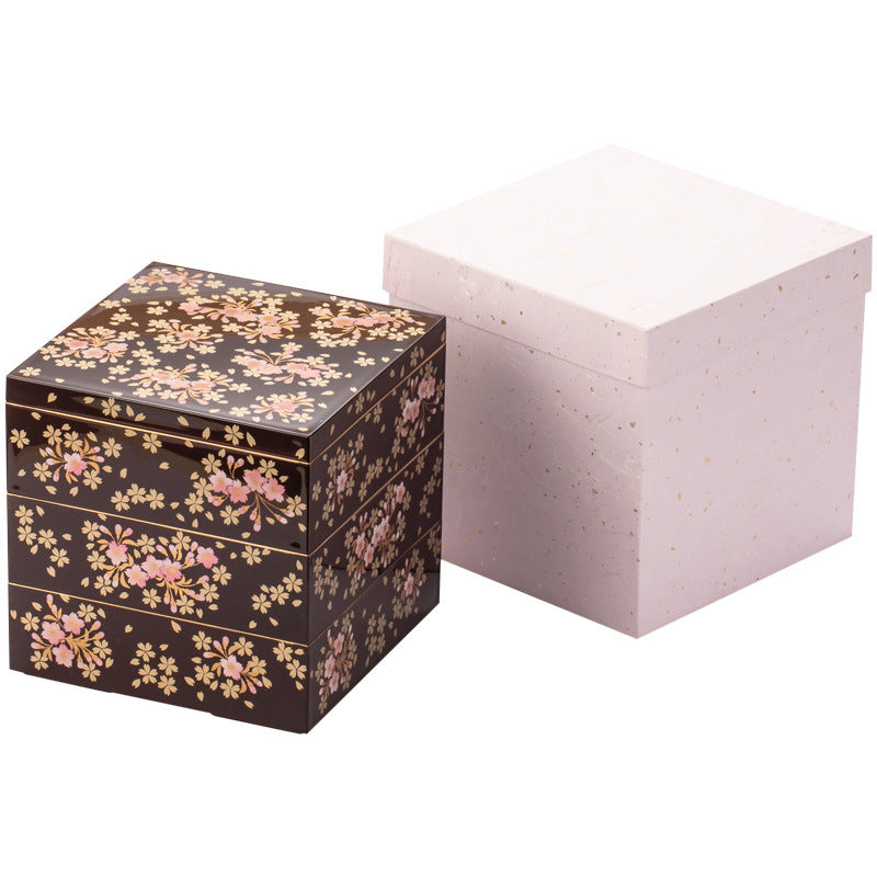 Japanese-Style Multi-Layer Jewelry Box – Elegant Wedding & Keepsake Gift