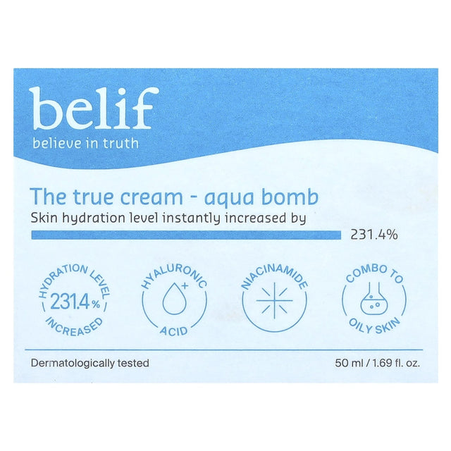 the True Cream, Aqua Bomb, 1.69 Fl Oz (50 Ml)