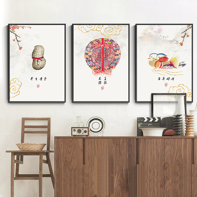 Chinese Style Framed Wall Art