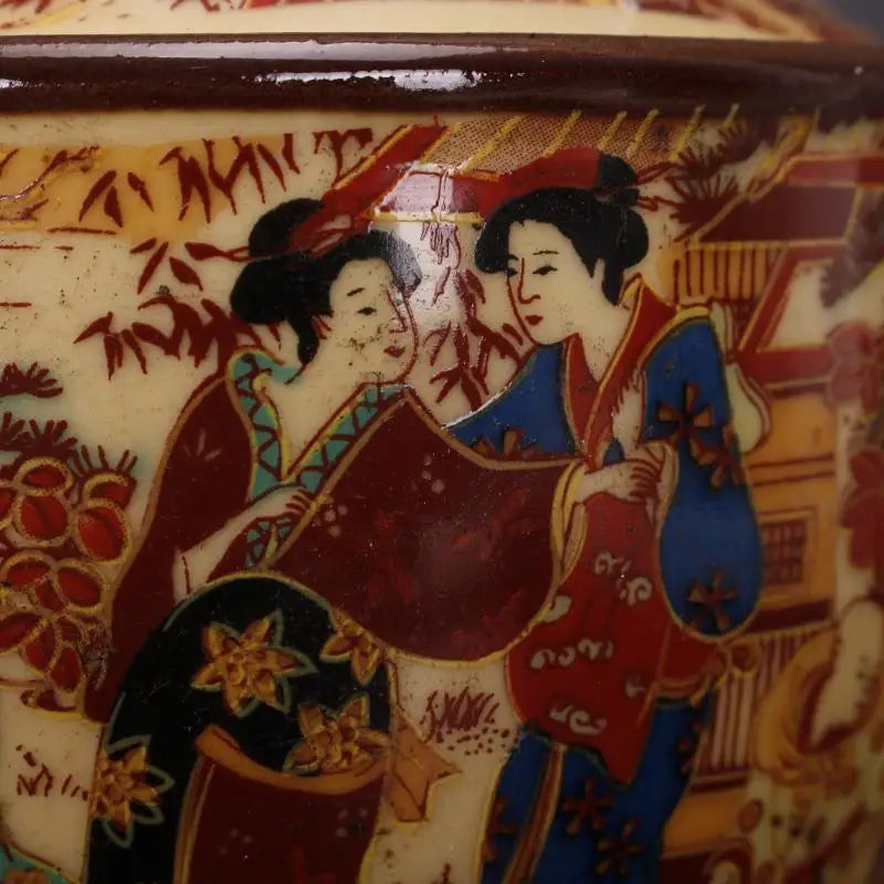 Qianlong Style Pink Tea Jar / Sugar Jar – Ceramic Asian Home Decor
