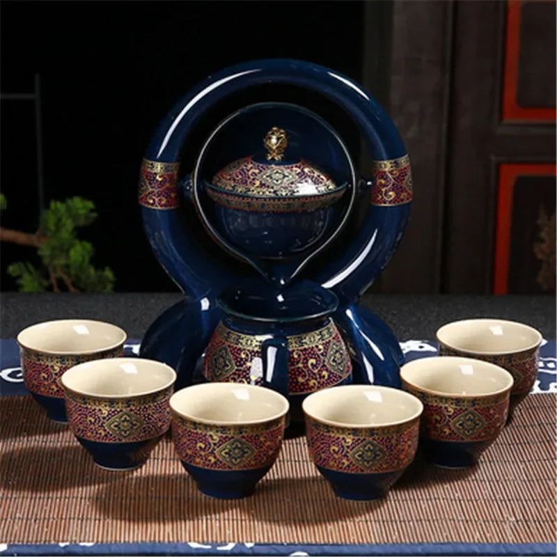 Chinese Portable Tea Set – Ceramic Travel Teapot & Cups in Carry Case
