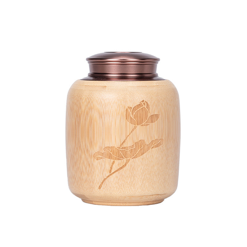 Eco-Luxe Pure Bamboo Storage Canister