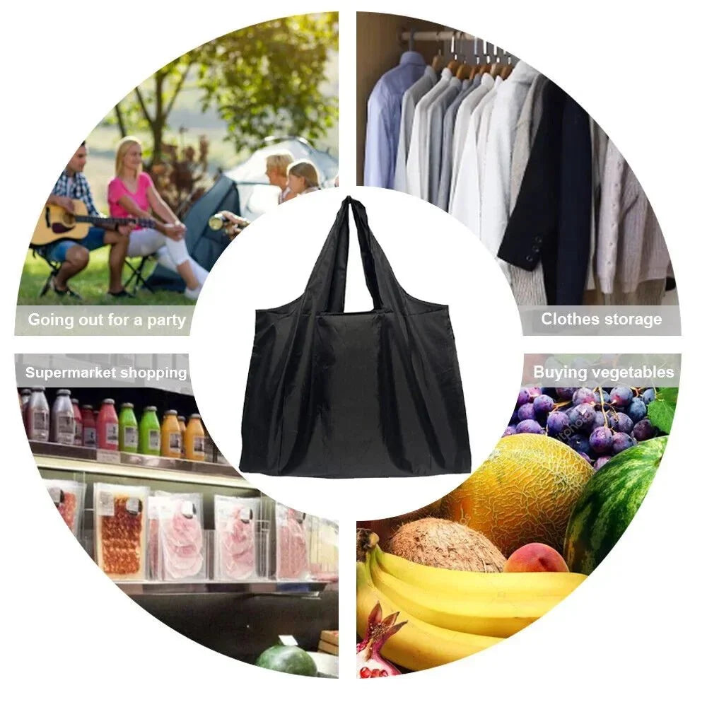 Eco-Friendly Shopping Bag - Purple Letter Series