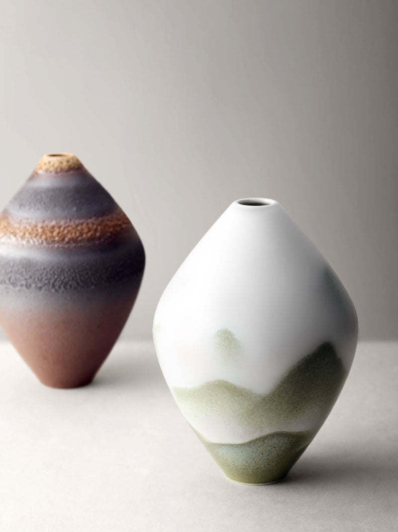 Japanese Style Handmade Ceramic Vase