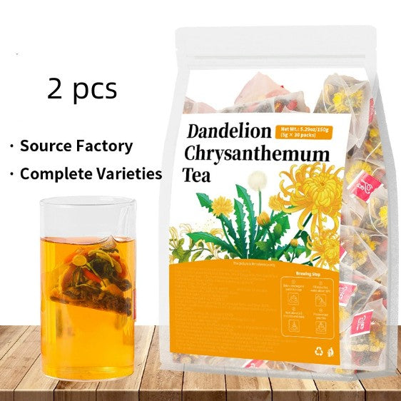 Dandelion Chrysanthemum Tea – Gentle Chinese-Style Herbal Blend