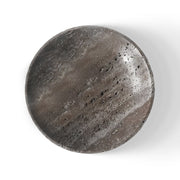 Wabi-sabi-inspired Vintage Gray Travertine Tray With A Sophisticated Vibe